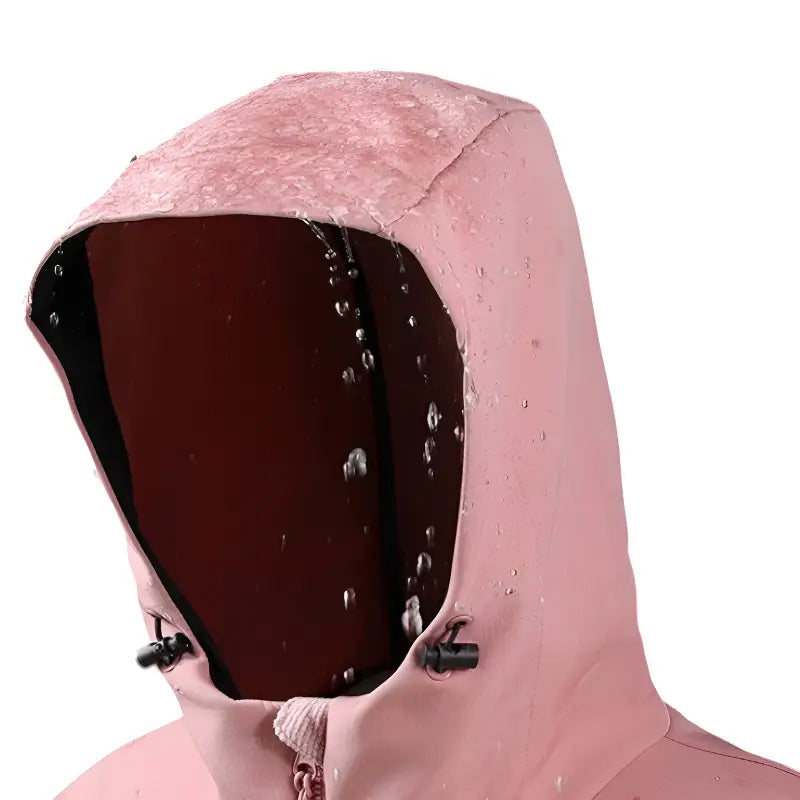 Softshell jakke dame i blå på model