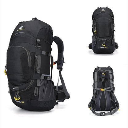 OutdoorHaven - 60L ryggsekk - Vanntett