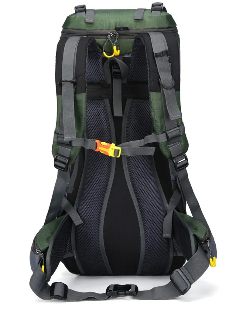 OutdoorHaven - 60L ryggsekk - Vanntett