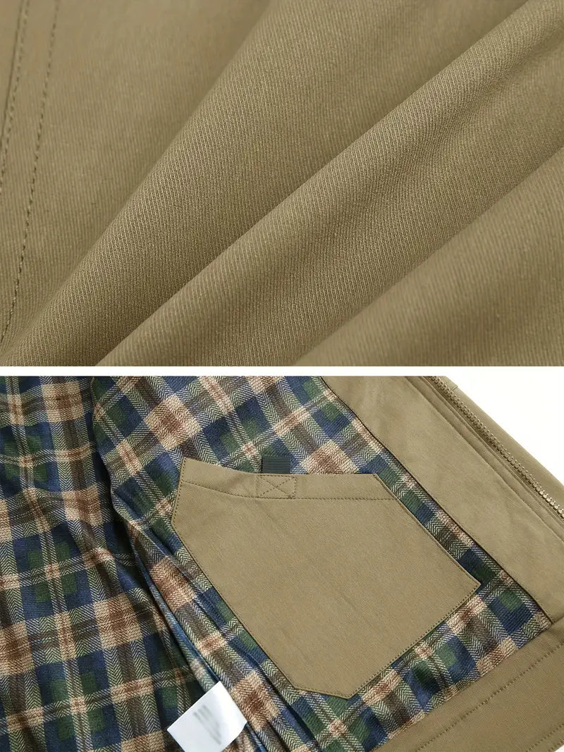 Utendørsjakke til menn - 100% nylon