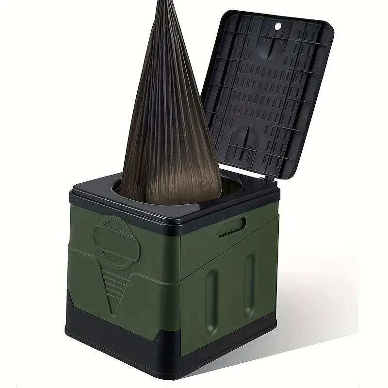 Sammenklappeligt transportabelt toilet - Campingtoilet