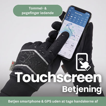 Vinterhandsker med touchscreen – betjen smartphonen med handskerne på
