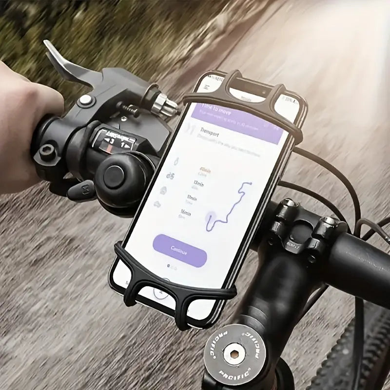 OutdoorHaven - Stabil 360° Sykkeltelefonholder