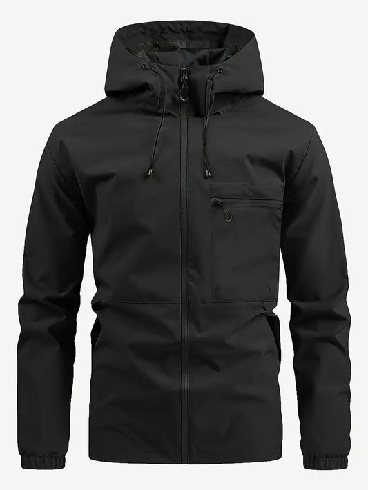 Udendørs herrejakke - Windbreaker - efterår