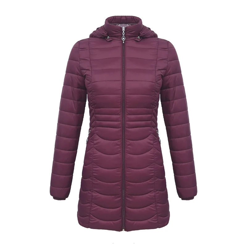 Parka jakke dame i alle farver