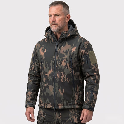 Camouflage Jakke Herre – Camouflage Sort